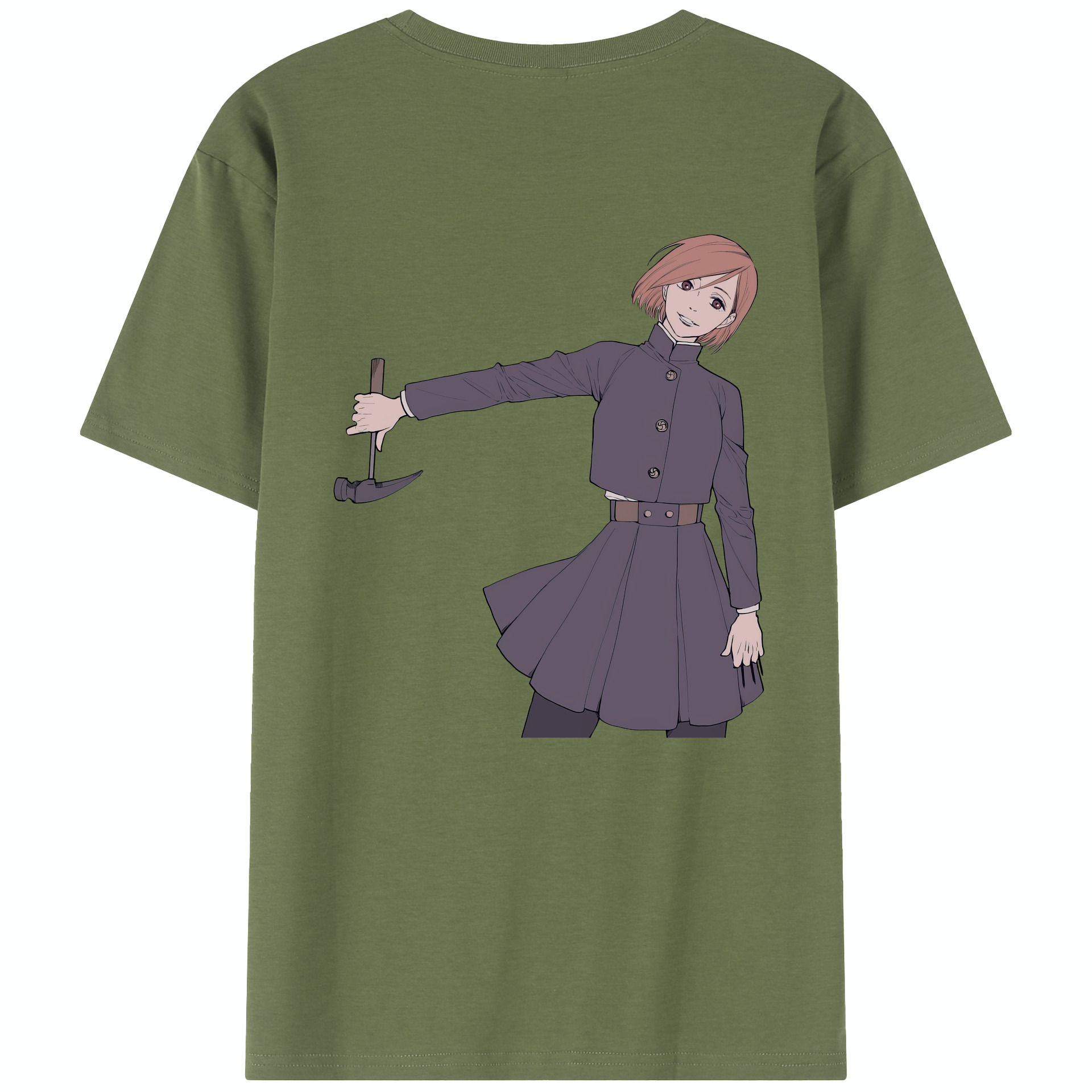 （画像用） 呪術廻戦 Jujutsu Kaisen 綿100％半袖Tシャツ（背面プリント）
